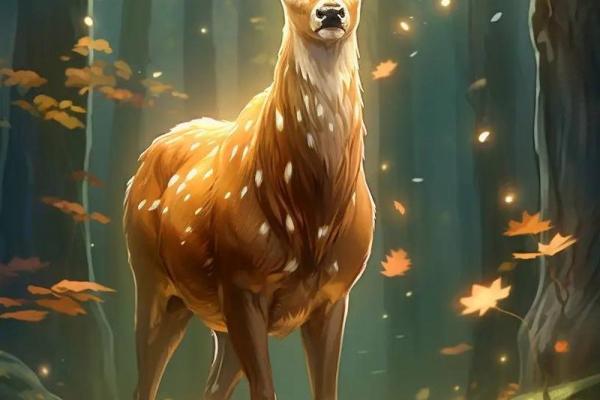 五行属性与鹿的精神象征