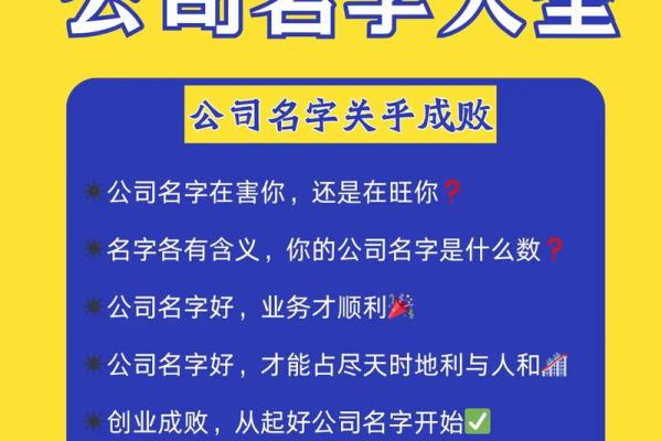 公司起名试用版，让创业更轻松