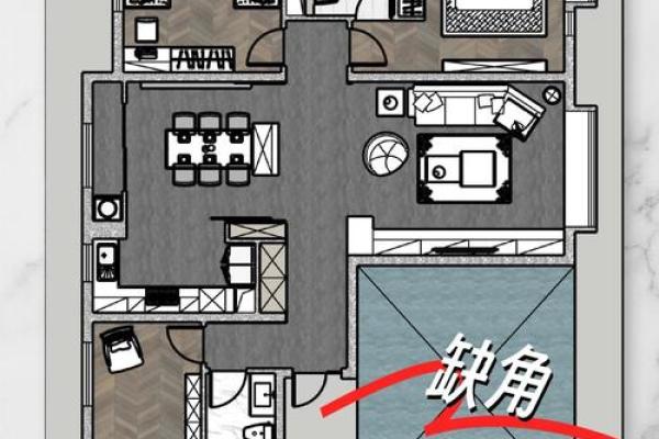 家居风水缺角不可忽视，学会补全，好运自来！