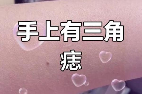 三角区痣相揭秘：命运之痣，财富运势一触即发！