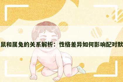属鼠和属兔的关系解析：性格差异如何影响配对默契