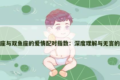 天蝎座与双鱼座的爱情配对指数：深度理解与无言的支持