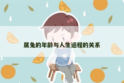 属兔的年龄与人生运程的关系