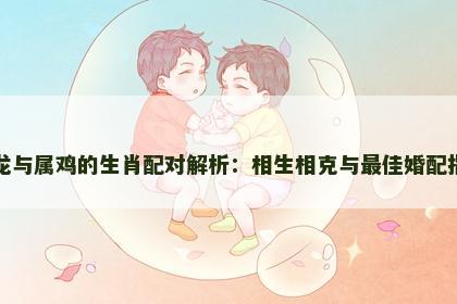 属龙与属鸡的生肖配对解析：相生相克与最佳婚配指南